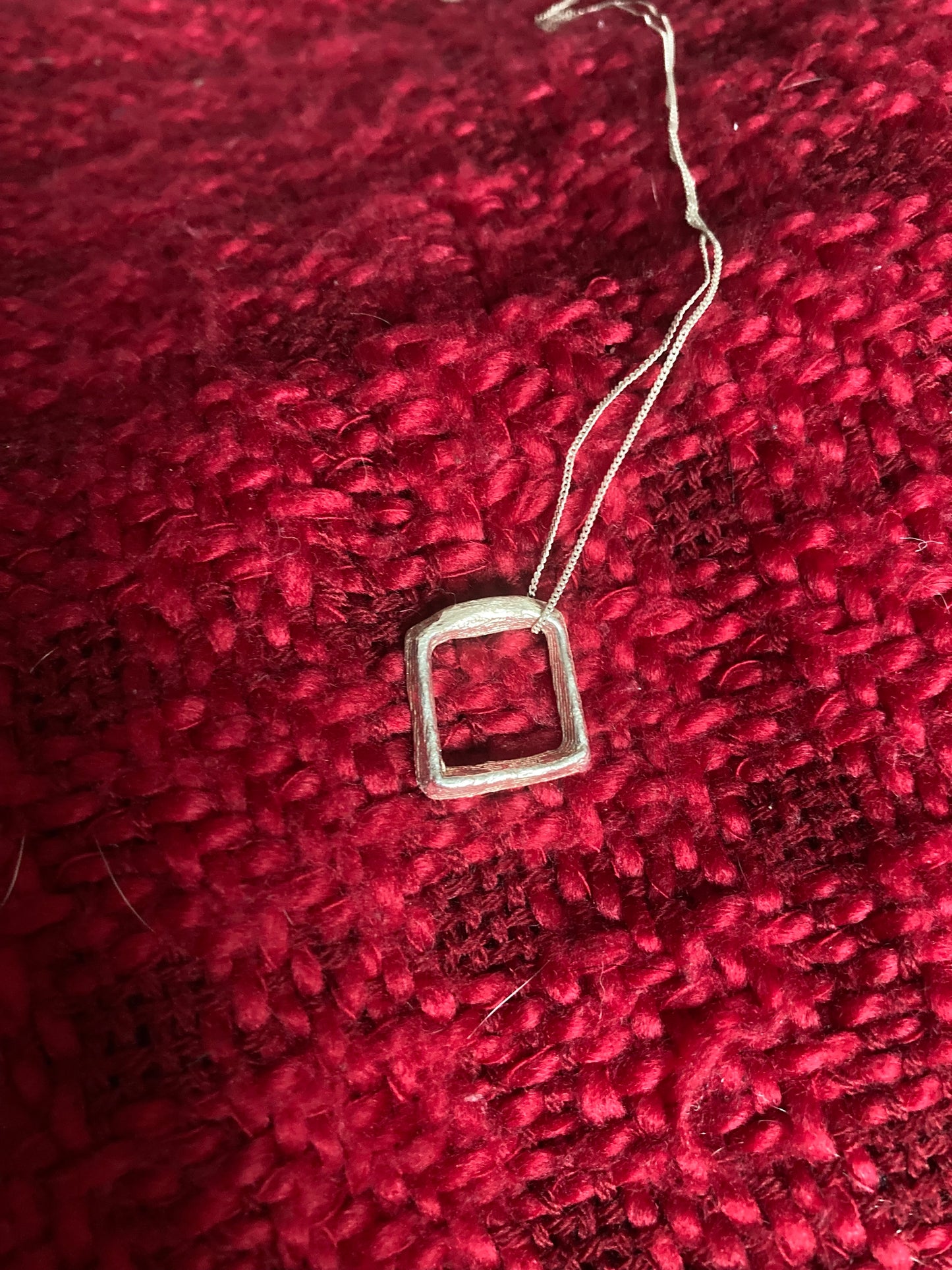Sophia Recycled Fine Silver Pendant